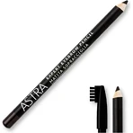 Astra expert - creion pentru sprâncene cu pieptene nr. eb1 negru