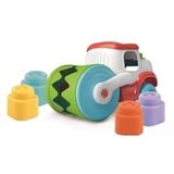 Clementoni Soft Clemmy Sensory Brick-Eating Roller - Interactive Soft Vehicle