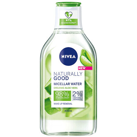 Agua micelar Naturalmente Buena, 400 ml, Nivea