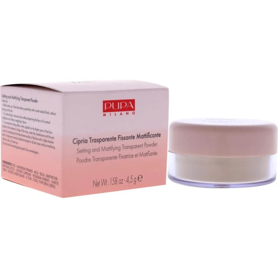 Pupa setting powder - cipria trasparente 001 translucent