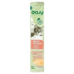 Oasy Creamy snack – mousse de somon pentru pisici, 4 batoane a câte 15 gr