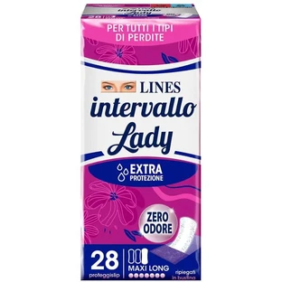 Lines Interval Lady Maxi – 28 de protecții zilnice