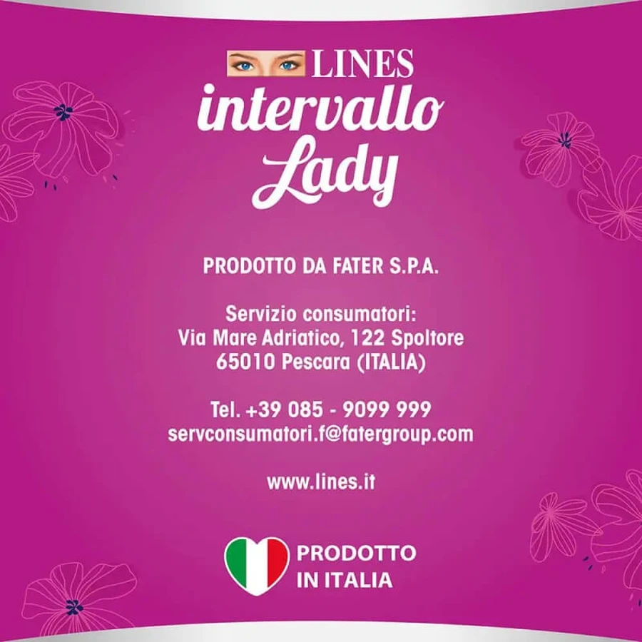 Lines Interval Lady Maxi – 28 de protecții zilnice