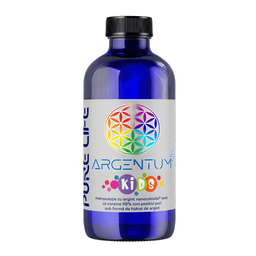 Argentum+ Kids argent nano-colloïdal, 240 ml, Pure Life