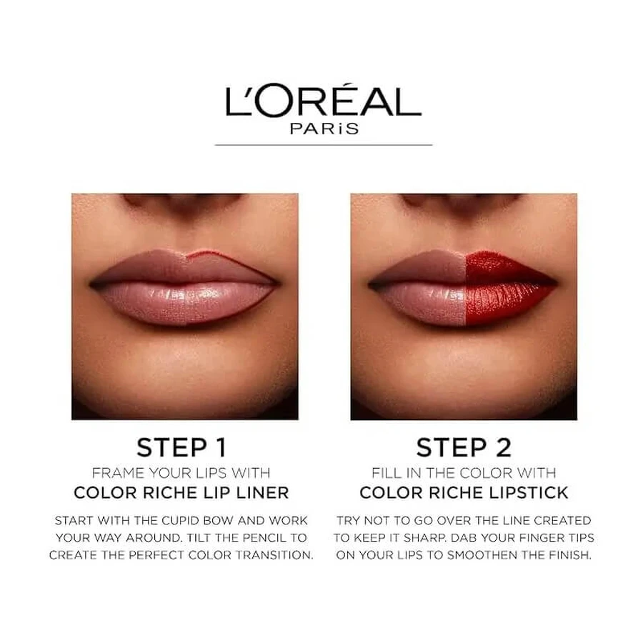 Perfilador de labios Couture de Color Riche de L'Oréal Paris - Perfilador de labios n.º 302