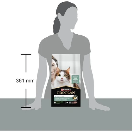 Purina Pro Plan LiveClear Lachs – Alleinfuttermittel für kastrierte erwachsene Katzen, 1,4 kg