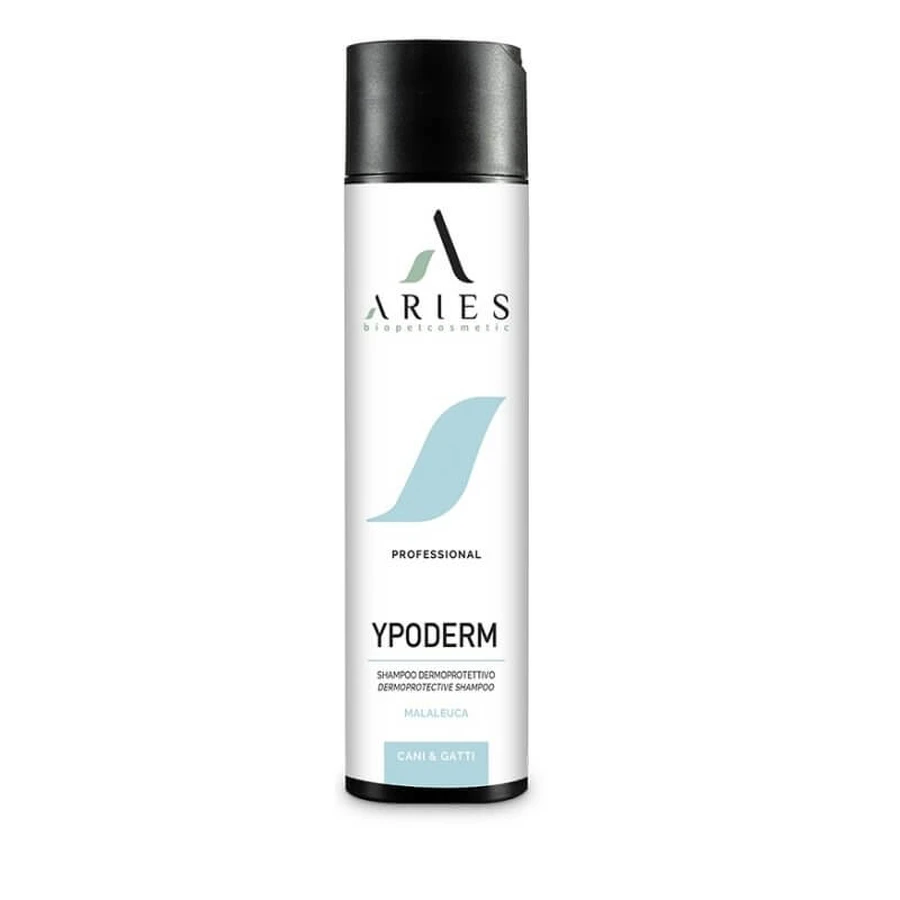 Aries biopetcosmetic Ypoderm – profesjonalny szampon ochronny dla psów i kotów o wrażliwej skórze, 250 ml: ceny i cechy