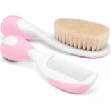 Chicco roze borstel en kam