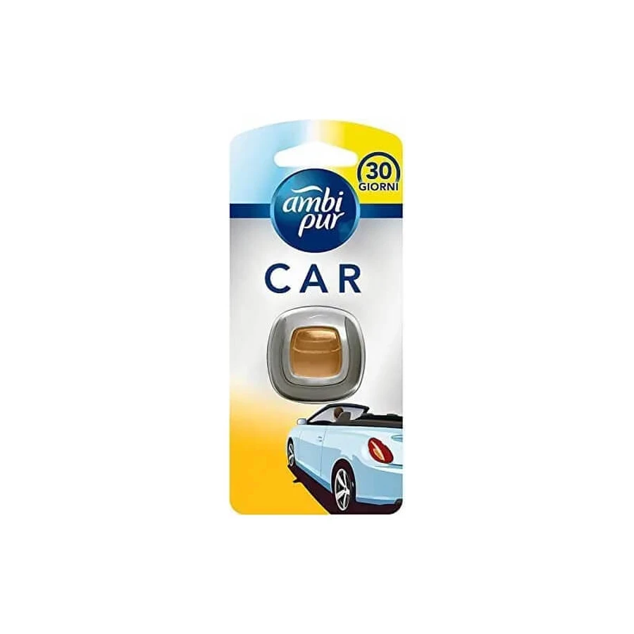 Ambi pur Car antitabac – deodorant cu clemă pentru mașină, cu aromă de citrice