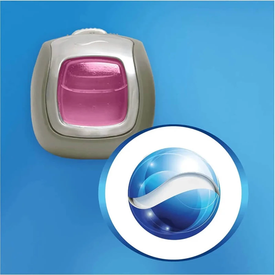Ambi pur Car antitabac – deodorant cu clemă pentru mașină, cu aromă de citrice