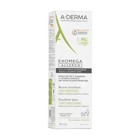 A-Derma Exomega Defi Allergo  Balsam emolient, 200 ml