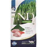 Farmina N&amp;d Spirulina Adult à l'agneau - Aliment complet pour chat, 1,5 kg