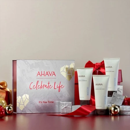 Ahava – Este momentul tău – set de hidratare pentru corp