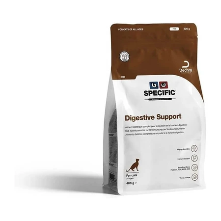 Dechra Specific Fid Digestive Support - Alimento dietético completo para gatos con apoyo digestivo y urinario, 400 g