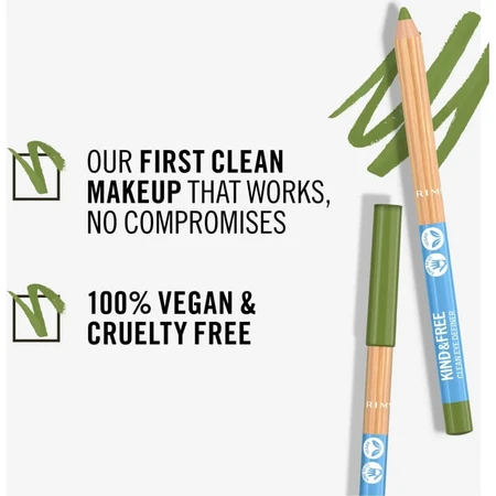 Rimmel Kind &amp; Free Clean Eye Definer – creion de ochi nr. 04 Soft Orchard
