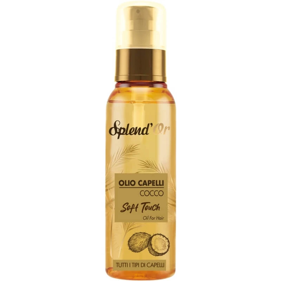 Splend o Splend'or - Aceite capilar de coco para todo tipo de cabello, 100 ml