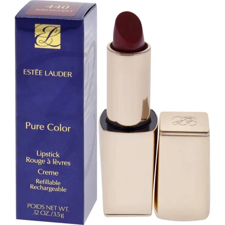 Pintalabios Pure Color Hi-Lustre de Estée Lauder - Pintalabios brillante n.º 440 Irresistible