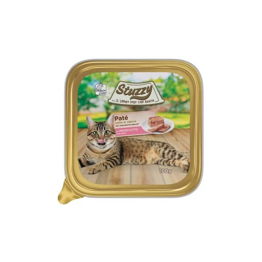 Stuzzy Paté classico prosciutto - alimento completo per gatti 100 gr