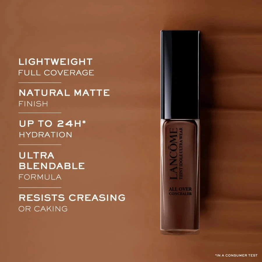 Lancôme Teint Idole Ultra Wear All Over Concealer – Vielseitiger flüssiger Concealer Nr. 010 Beige Porcelaine