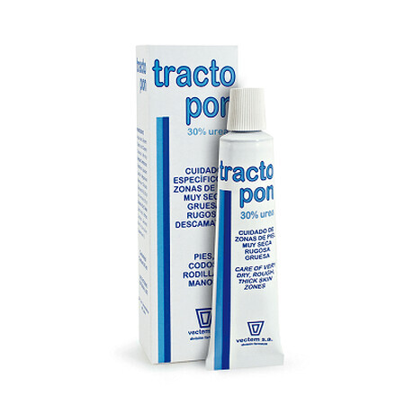 Tractopon Crema Hidratante Dermoactiva con 30% Urea, 40 ml, Vectem