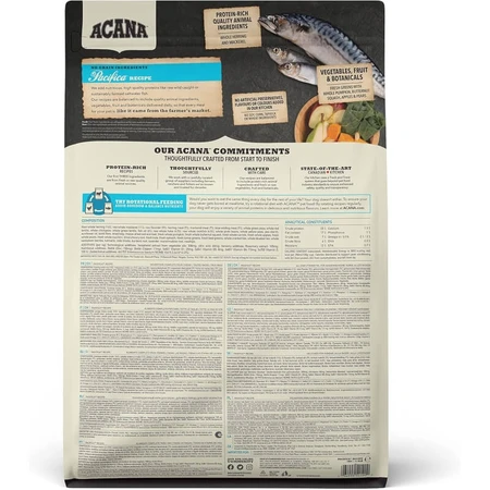 Acana Pacifica Fischrezept – Alleinfuttermittel für Hunde aller Größen und Lebensphasen, 2 kg