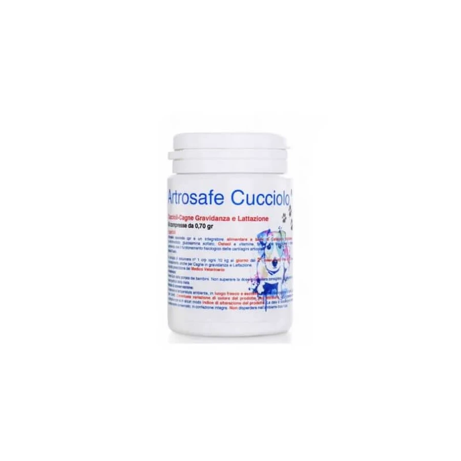 Farmsafe Artrosafe voor puppy’s, 60 tabletten – voedingssupplement voor puppy’s en drachtige of zogende honden