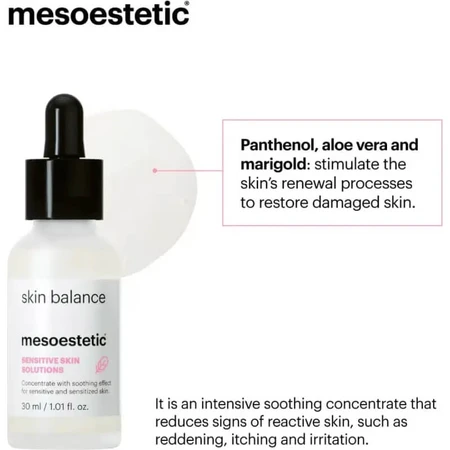 Mesoestetic Skin Balance – ser calmant pentru tenul sensibil, 30 ml