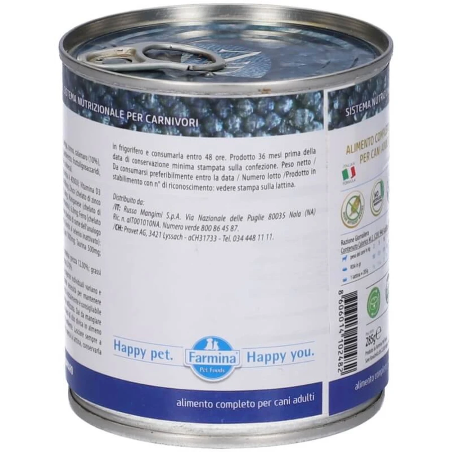 Farmina N&amp;d Ocean Adult Cod and Squid - Complete Food for Adult Dogs, 285 g
