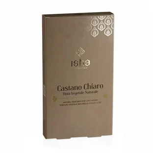 Isha Castano deschis – vopsea vegetală naturală 100 ml