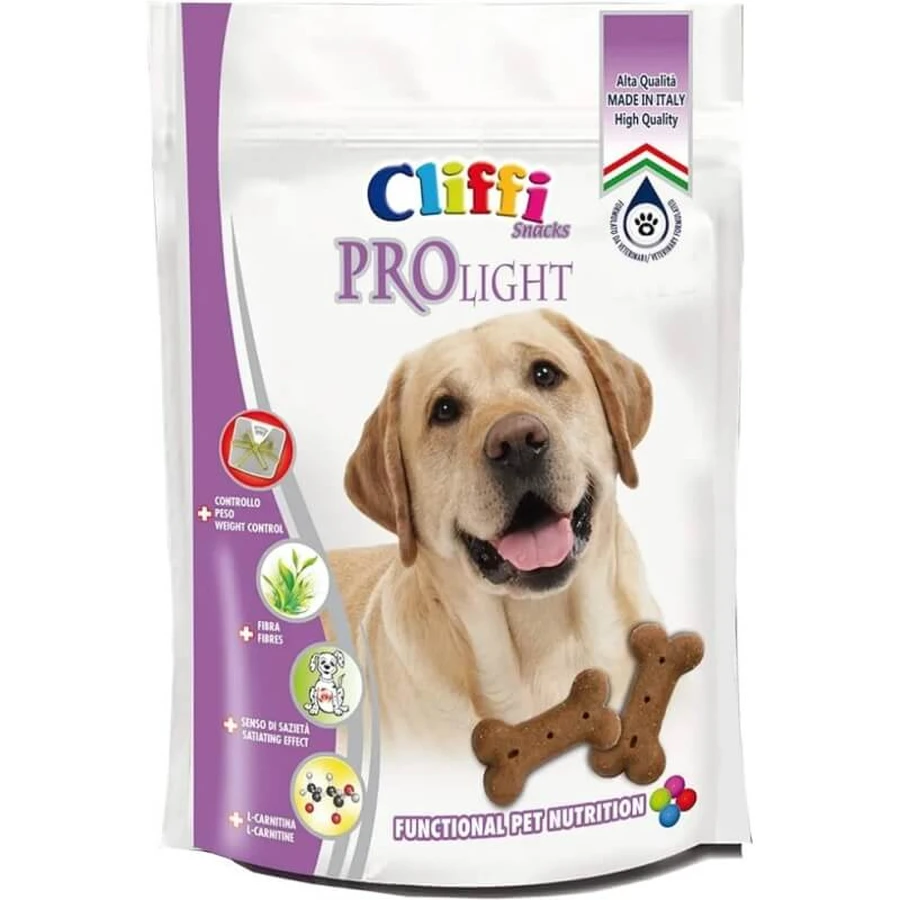 Chemi-vit Cliffi Pro Light Snacks - Complément alimentaire pour chiens destiné à la gestion du poids, 100 g