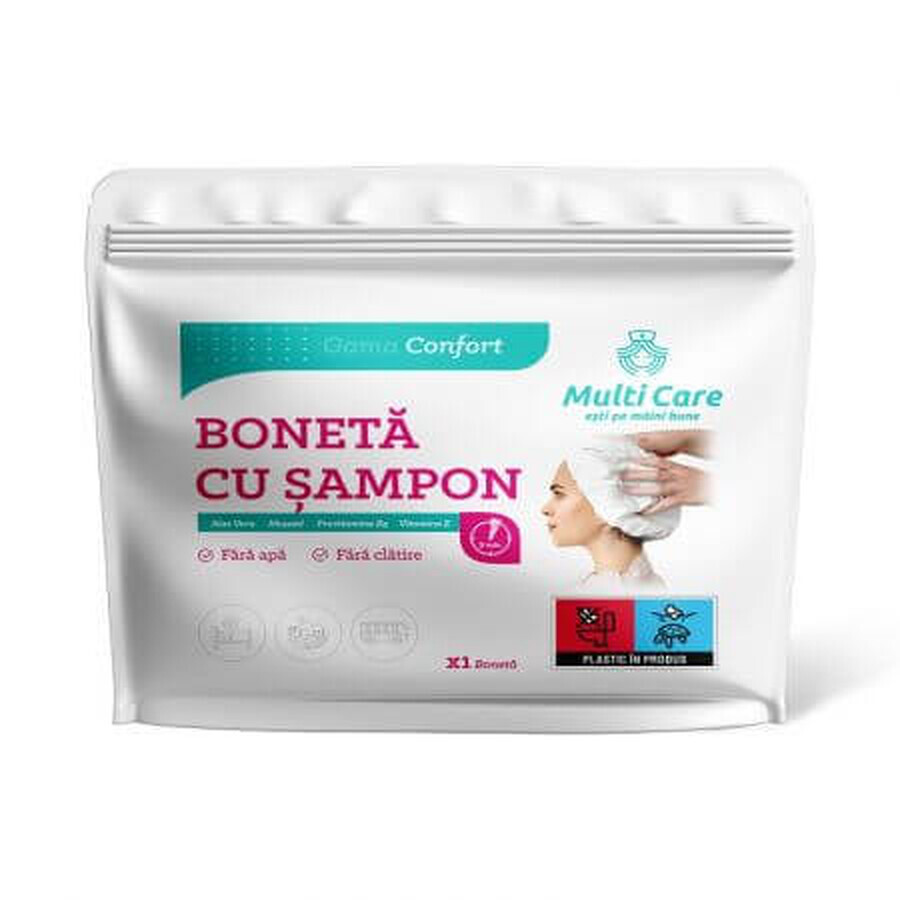 Bonnet with Comfort Shampoo, Multi Care