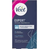 Veet Expert – 12 pasków do depilacji ciała dla skóry wrażliwej