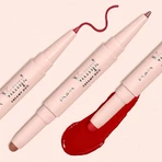 Pupa vamp! creamy duo – creion de buze pentru conturare și ruj strălucitor nr. 012 cherry red