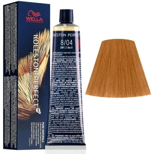 Wella Koleston perfect me+ - tintura per capelli n. 8/04 biondo chiaro naturale ramato