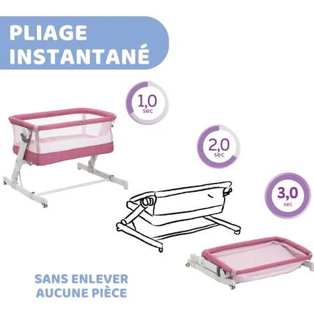 Chicco next2me popup - lettino co-sleeping orchid