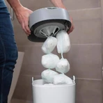 Sangenic-navulling voor de Sangenic Hygiene-luierafvalbak, verpakking met 3 navullingen