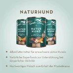 Terra Canis Naturhund Turkey and Duck - Complete Wet Dog Food, 800 g
