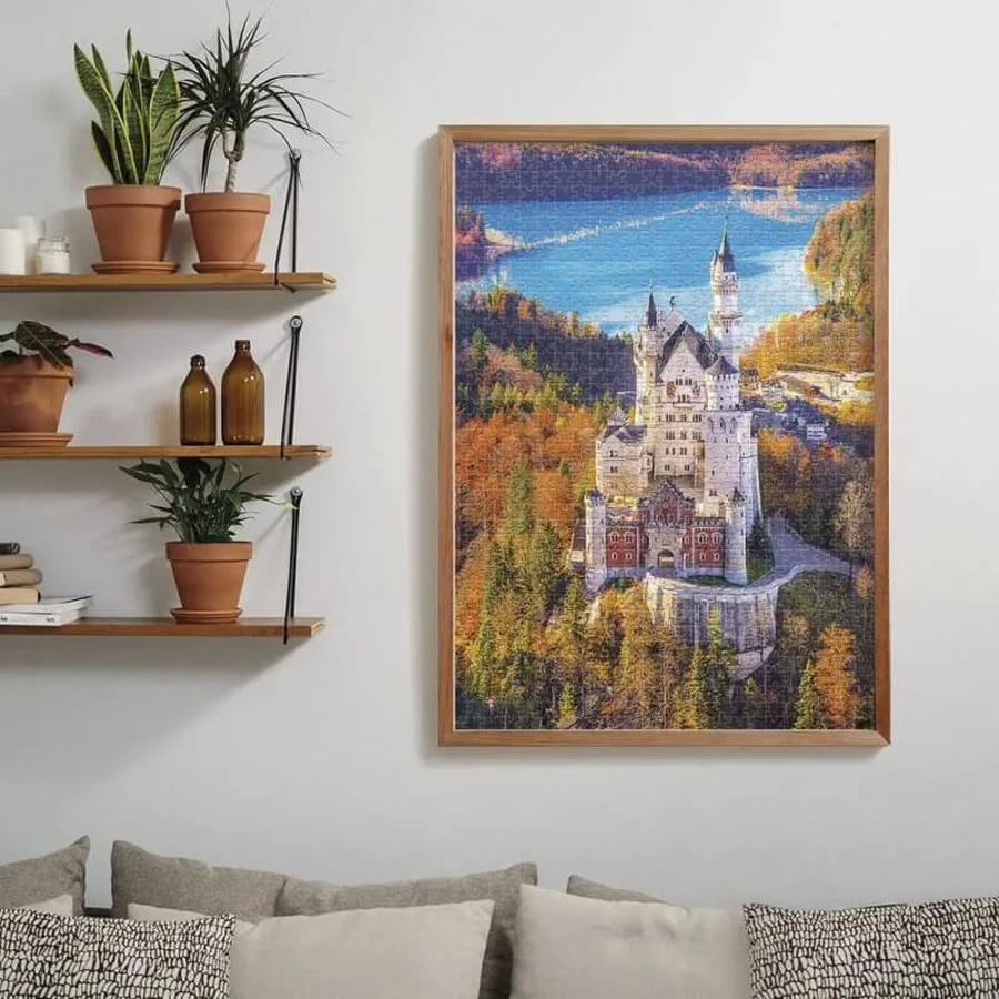 Clementoni High Quality Collection – 1.000-teiliges Neuschwanstein-Puzzle