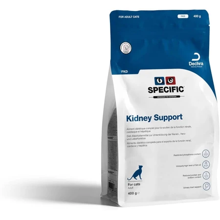 Dechra Specific fkd kidney support - complete food for cats with kidney failure, 400 g