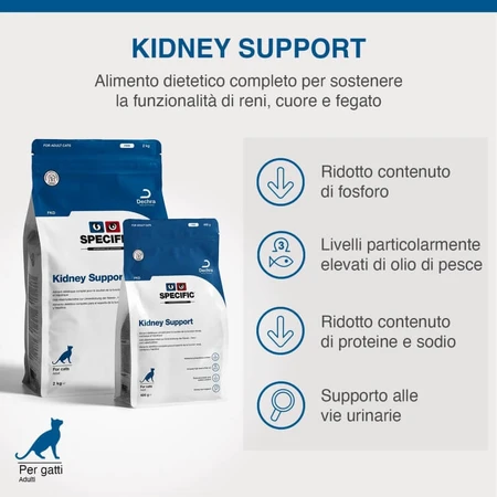 Dechra Specific fkd kidney support - complete food for cats with kidney failure, 400 g