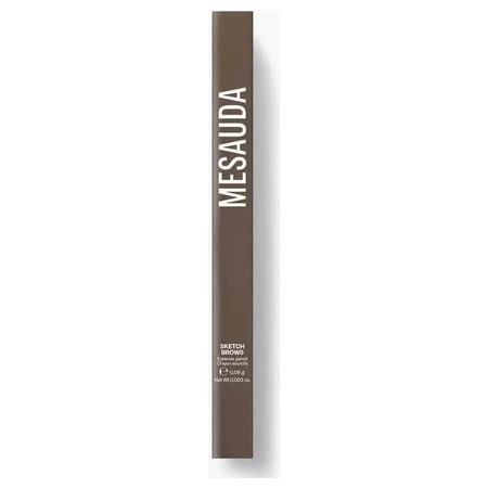 Mesauda Sketch brows – creion automat pentru sprâncene nr. 102, brunet