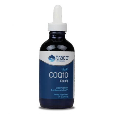 Coenzima Q10 liquido al gusto di mandarino, 100 mg, 59 ml, Trace Minerals