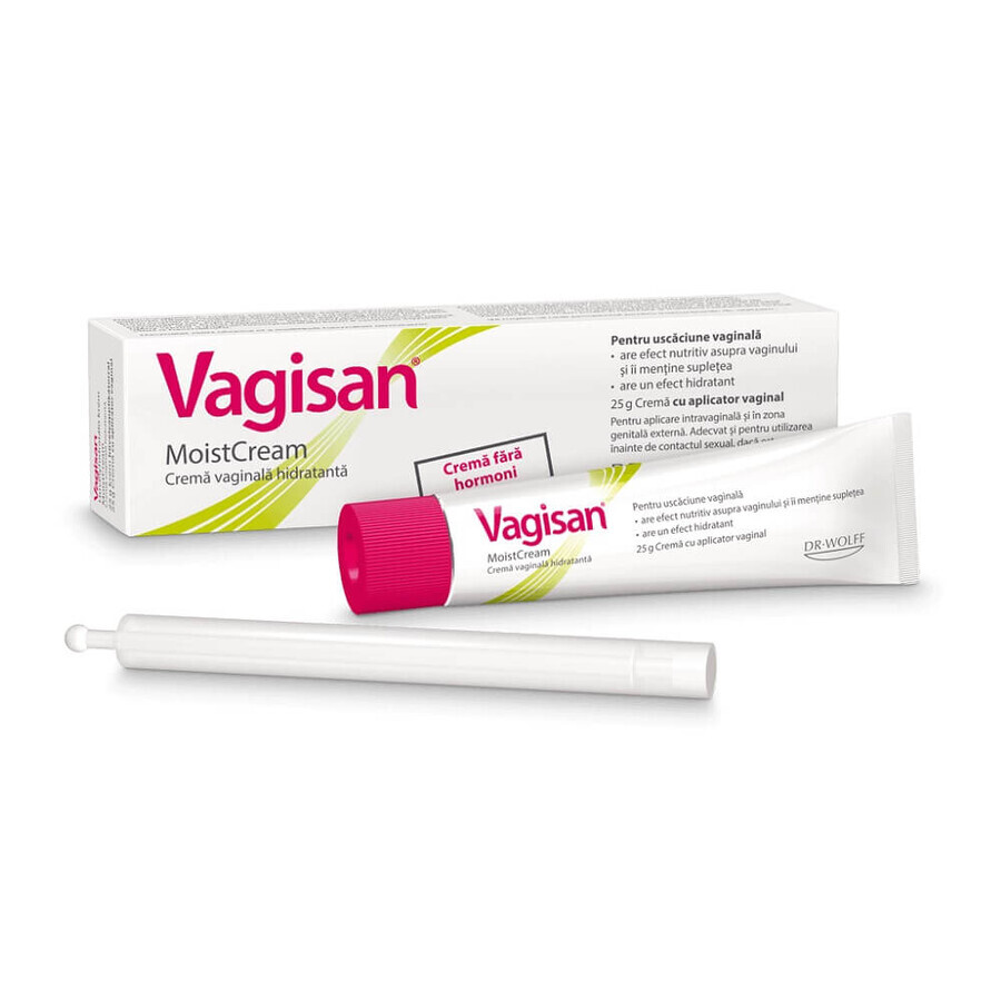 Vagisan hidratante vaginal, 25 g, Dr. Wolff