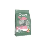 Oasy Superior Pork Formula - Complete Food for Neutered or Spayed Adult Cats, 1.5 kg