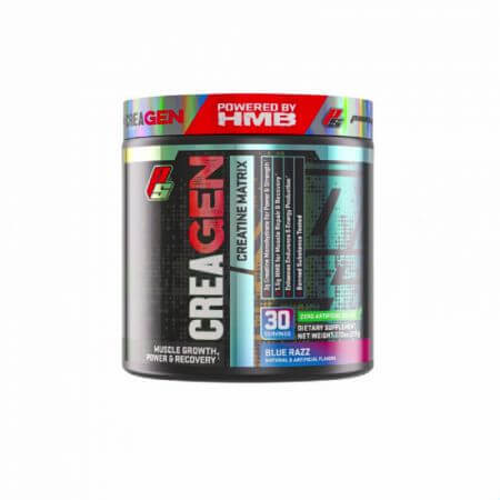 Creagen Creagen Creatina monohidrato, Blue Razz, 219 g, Prosupps