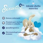Chicco Sensitive - Adoucissant concentré au talc doux, 750 ml