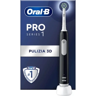 Oral-B Pro Series 1 - Cepillo de dientes eléctrico recargable - Negro