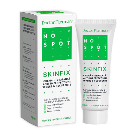 Crema hidratante antimanchas No Spot Skinfix, 50 ml, Fiterman