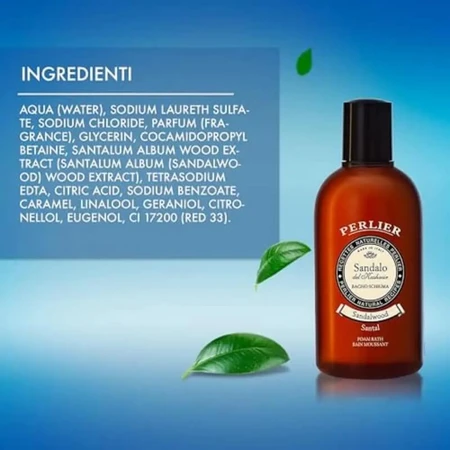 Perlier Sandalo del Kashmir – gel de duș 500 ml
