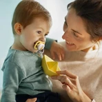 Avent Ultra Air Happy 0-6 meses - 2 chupetes de silicona - frutas